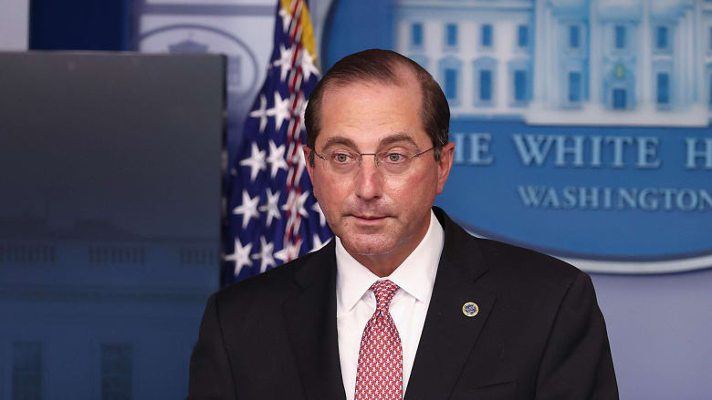 HHS secretary: Pfizer submitting vaccine for emergency FDA approval Friday