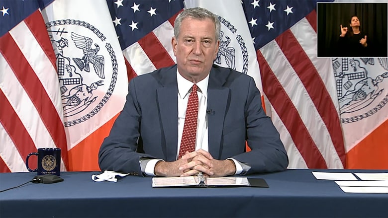 De Blasio: More restrictions could be coming after school closures, NYC needs to 'reset equation'
