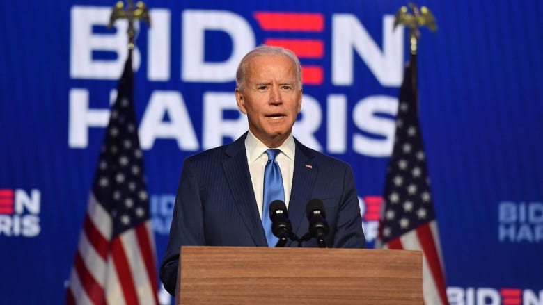 'We're going to win this race': Biden speaks amid ongoing ballot counting