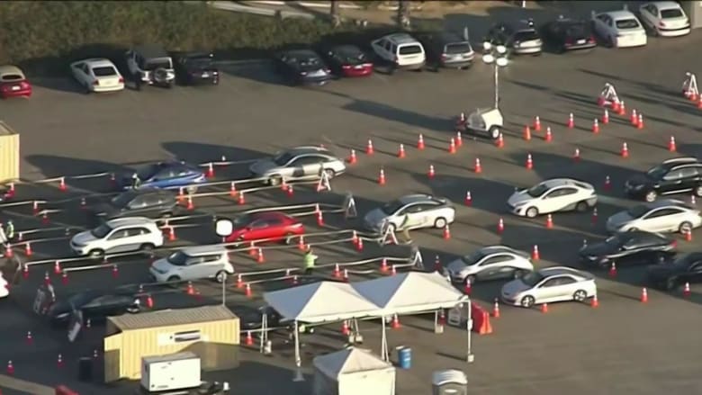 Long testing lines across the U.S. ahead of Thanksgiving