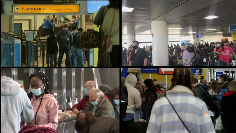 Americans travel for Thanksgiving despite CDC guidance