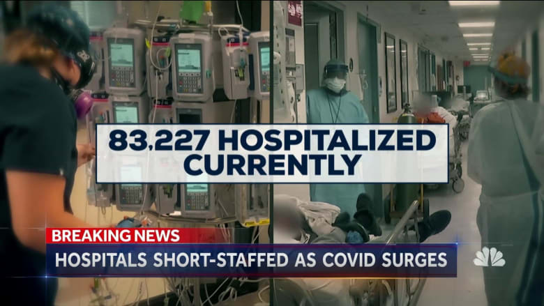 More than 83,000 Americans hospitalized due to Covid-19