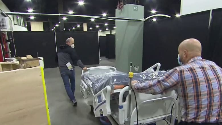 Massachusetts preparing to reopen field hospital to treat Covid patients