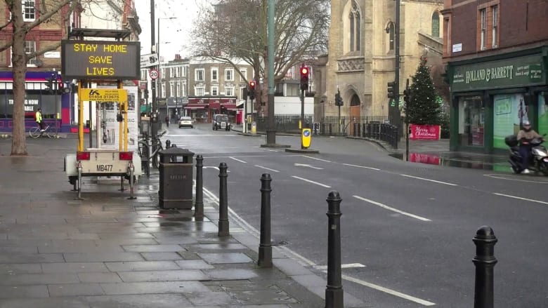Amid spread of mutated virus, United Kingdom imposes lockdown