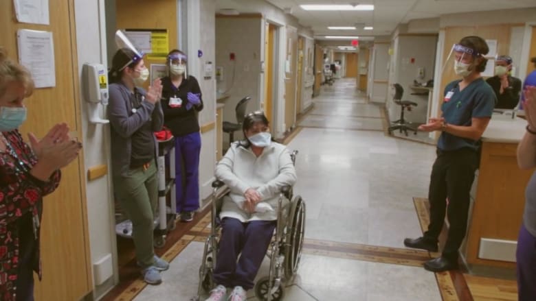 Wisconsin Covid survivor discharged after receiving double lung transplant