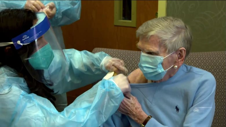 Covid vaccine administered at long-term care facilities in the U.S.