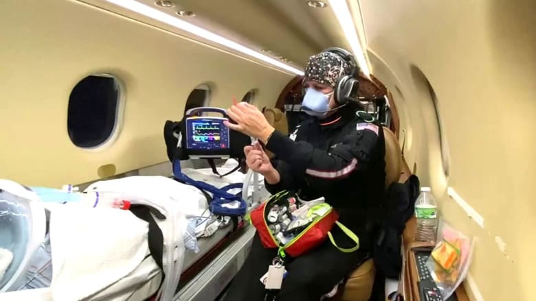 COVID-19 air rescue crews help hard-hit rural communities