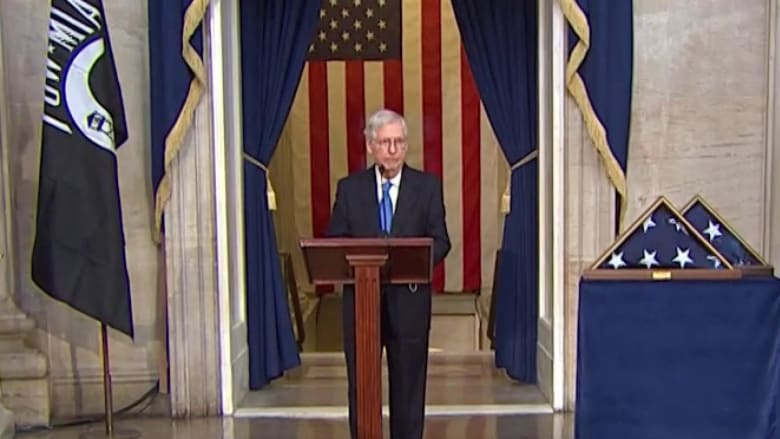 Mitch McConnell: We just swore in ‘a son and daughter of the Senate’