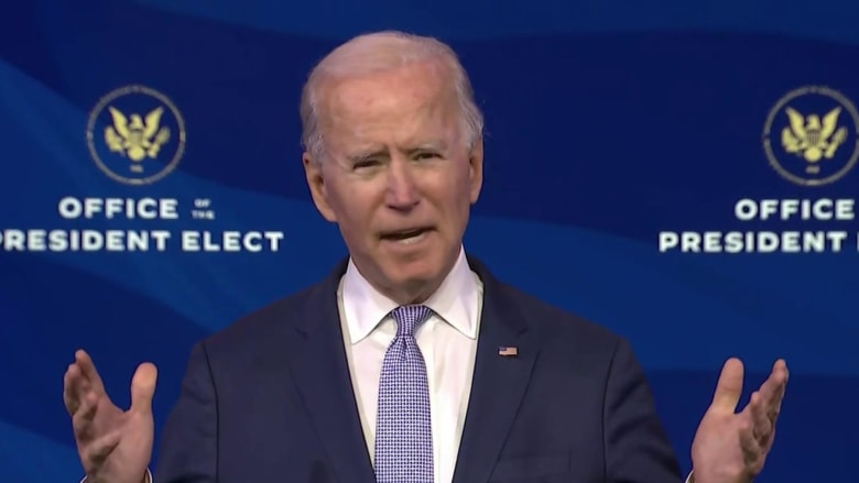 Biden condemns chaos at the Capitol: 'It's not protest. It's insurrection.'
