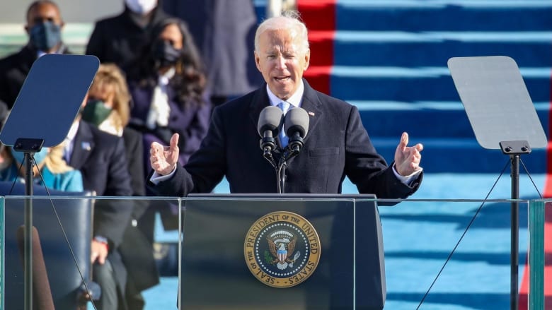 Watch full speech: President Biden delivers inaugural address