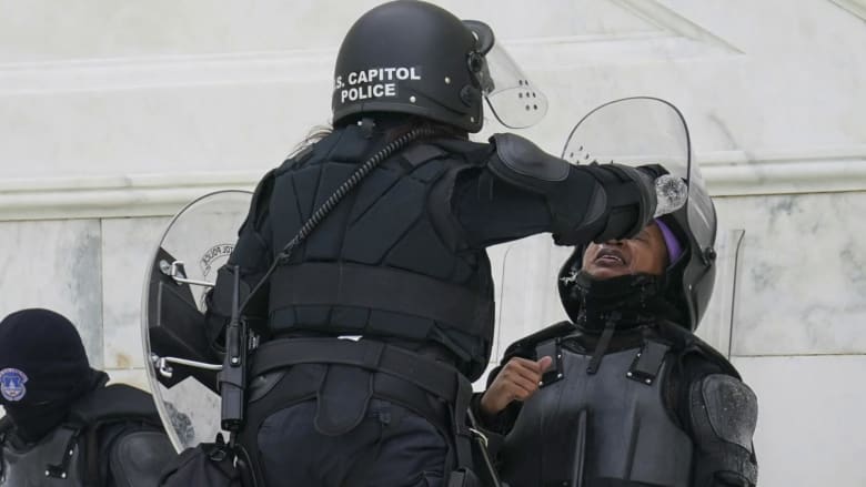 Why aren’t the police arresting Capitol protesters?