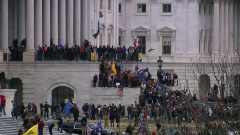 Officials say one person has been shot inside the Capitol by law enforcement