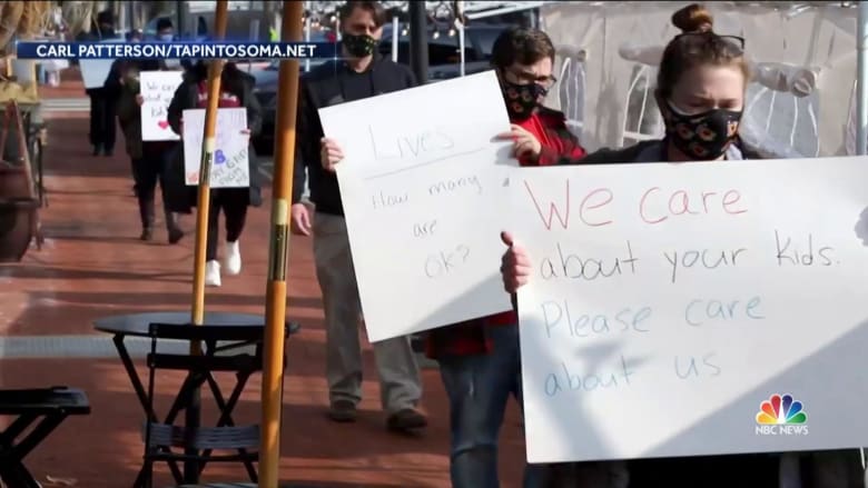 Public and private schools show a pandemic learning divide