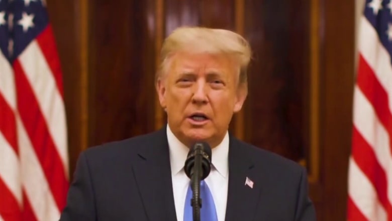 Trump gives farewell address: ‘Truly proud of what we have achieved together’