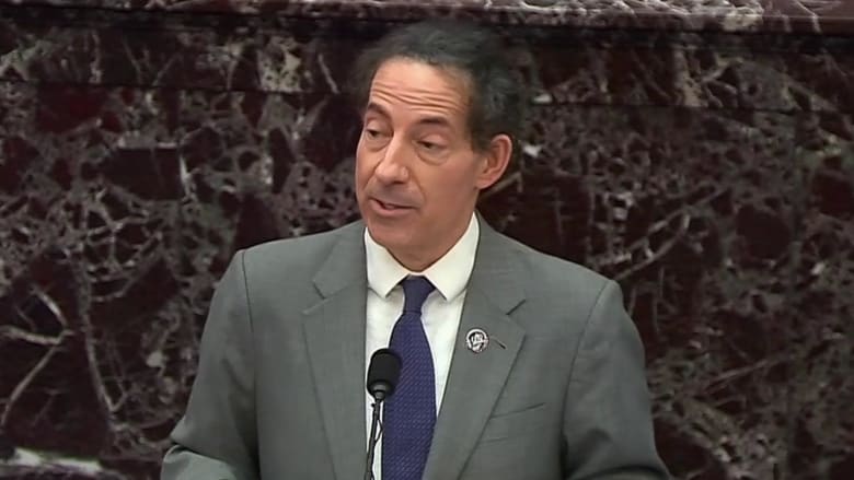 Raskin: Evidence will show Trump 'was no innocent bystander,' he 'clearly incited' Capitol riot