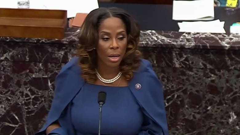 Rep. Plaskett cites reports on violent threats ahead of Capitol riot during impeachment trial