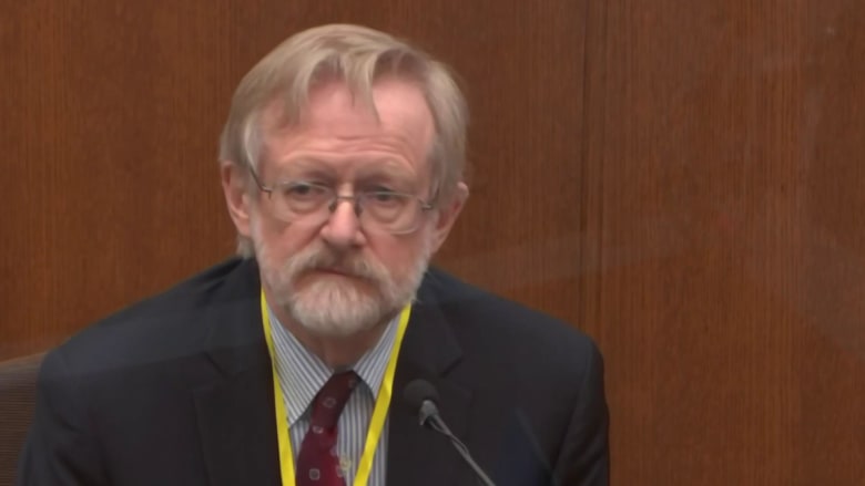 Pulmonologist: George Floyd died from 'low level of oxygen'