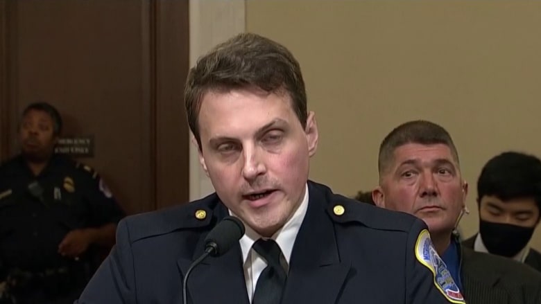Officer Hodges recalls being told ‘you will die on your knees’ during Jan. 6 riot