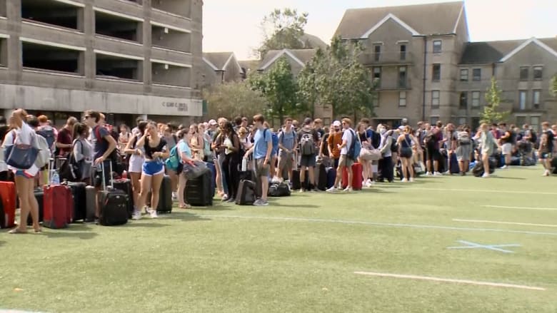Tulane University evacuates hundreds of students after Ida knocks out electricity