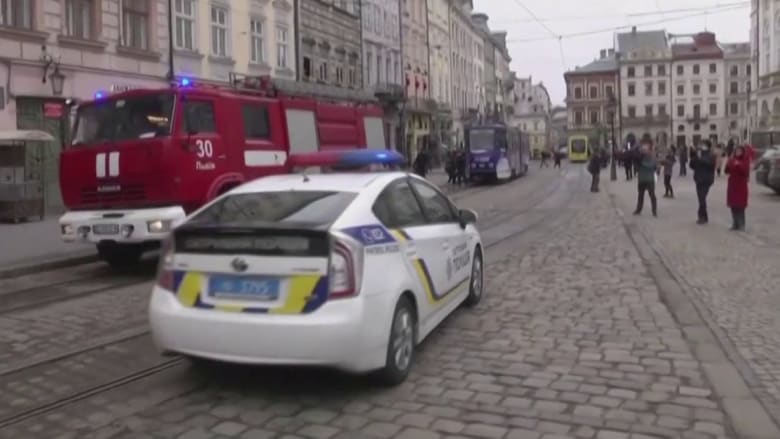 Western Ukraine city Lviv braces for refugee influx after Russian attack