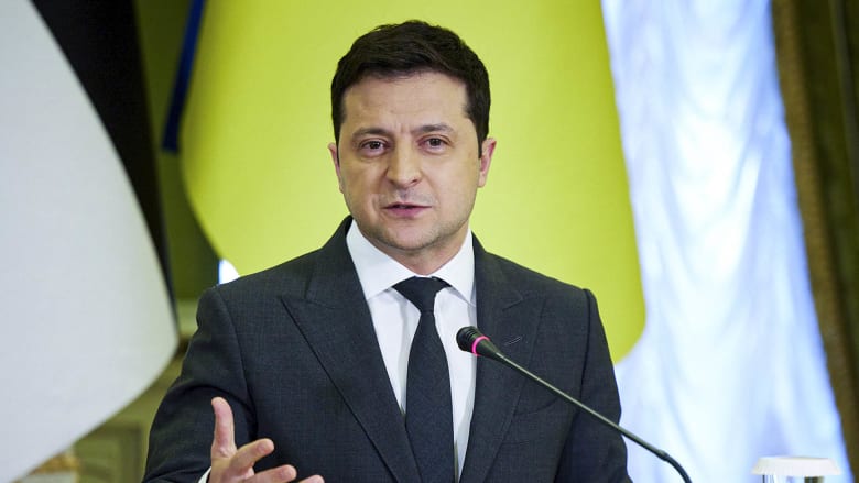 Ukraine's Zelenskyy calls on allies to impose sanctions on Russia