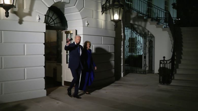 Biden departs White House for his State of the Union address