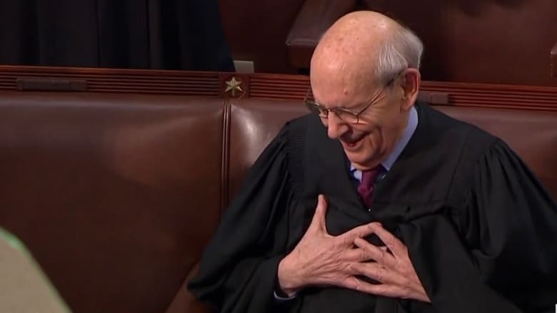 Biden honors Supreme Court Justice Stephen Breyer