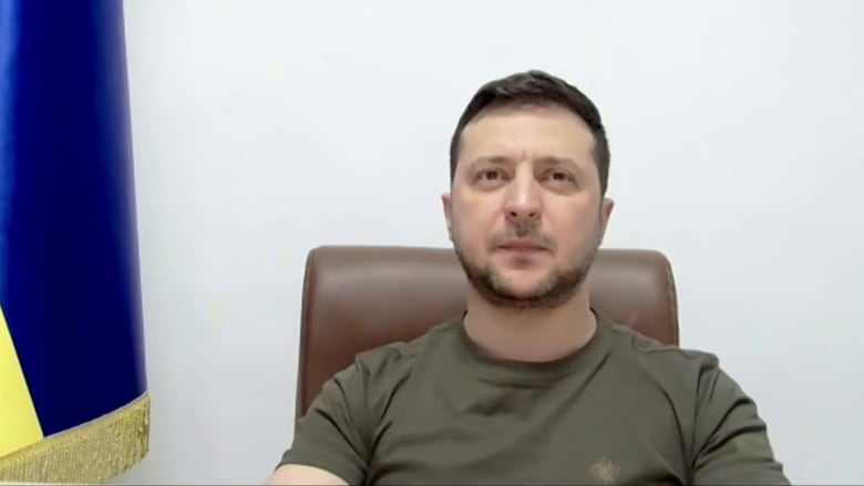 Zelenskyy receives standing ovation after address to U.K. parliament