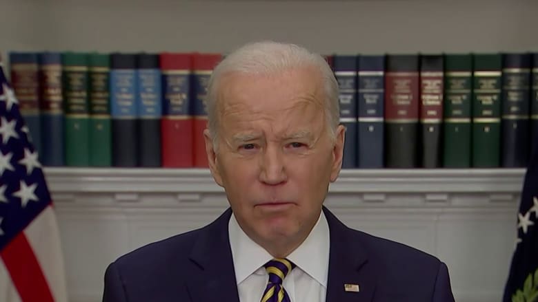 Biden announces ban on Russian oil and gas