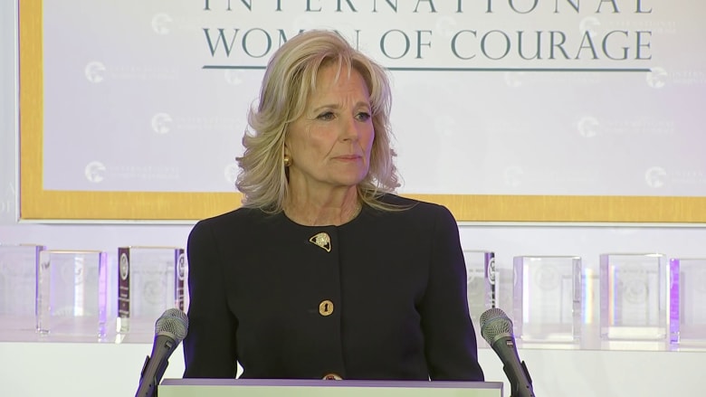 Jill Biden: 'My heart has ached watching videos of Ukraine'