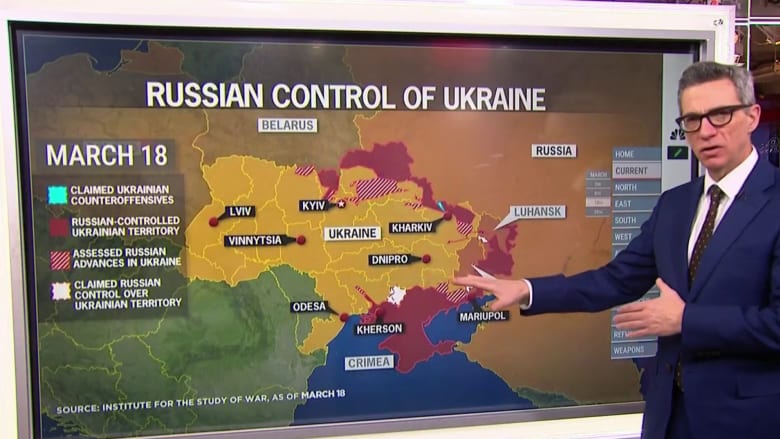 Analyzing where Russia could reposition military forces in Ukraine