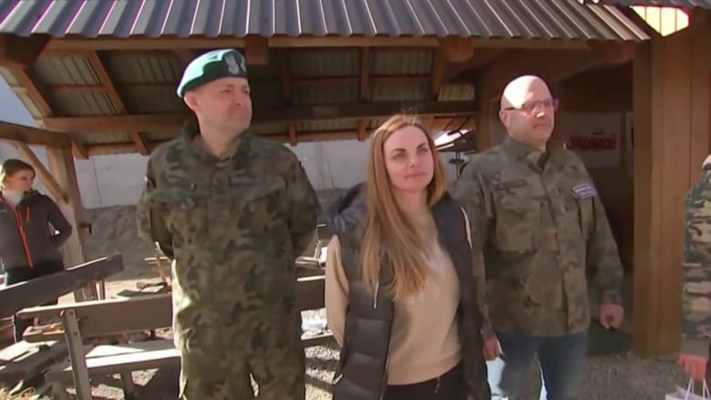 Polish civilians sign up for military training amid Russian invasion of Ukraine