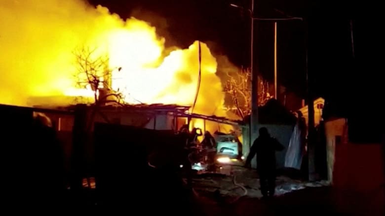 Ukrainian residential area 'struck by Russian cruise missile,' official says