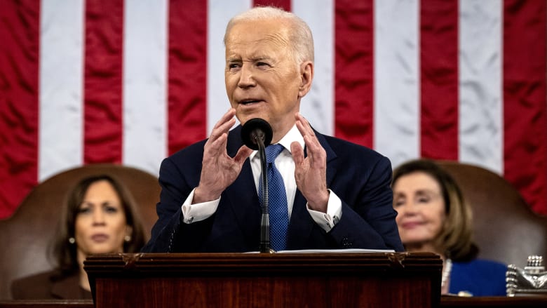 Watch Biden's State of the Union address in three minutes