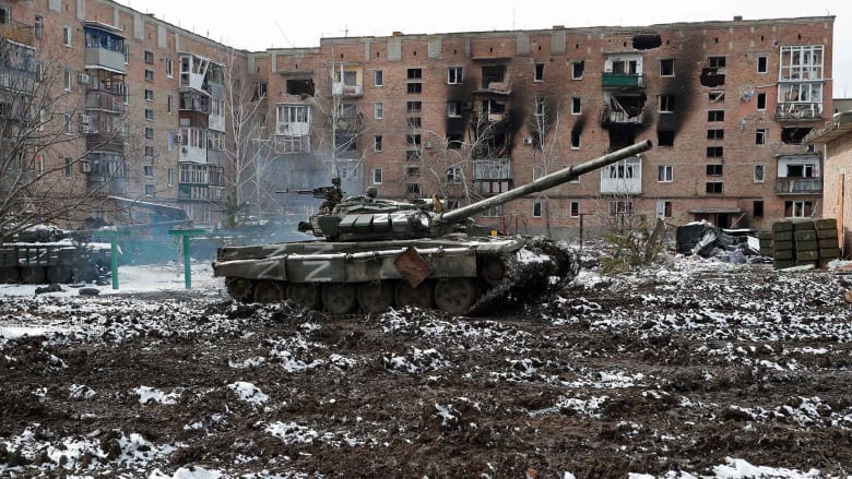 Residents of this Ukrainian city took shelter underground. Two weeks on, they there are still there.
