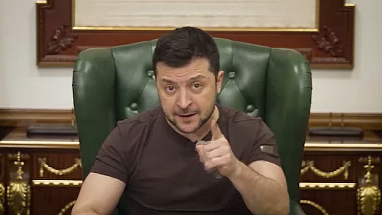 Ukraine's Zelenskyy denies Russian accusations of chemical weapons