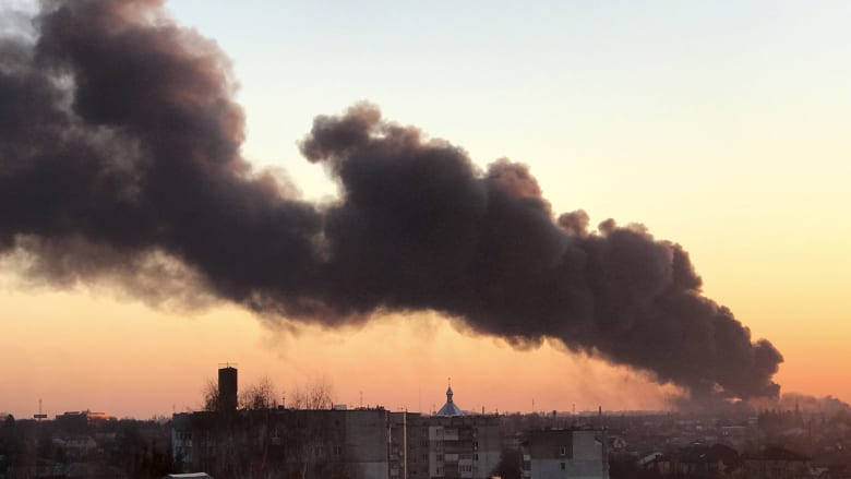 Missiles destroy aircraft repair plant near airport, Lviv's mayor says