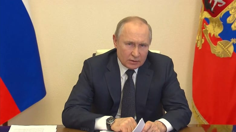 President Putin calls Russians against invasion ‘scum and traitors’