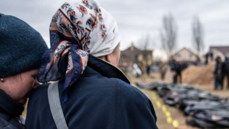 Ukrainians desperately searching for missing loved ones