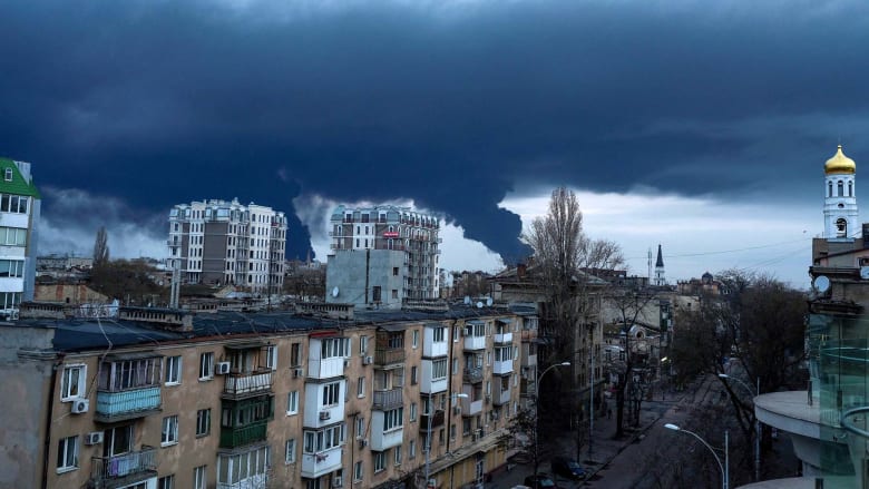 Russian missiles attack 'critical infrastructure' in Odesa, Ukraine's military says