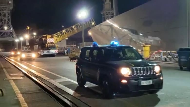 Italy seizes Russian billionaire's mega-yacht