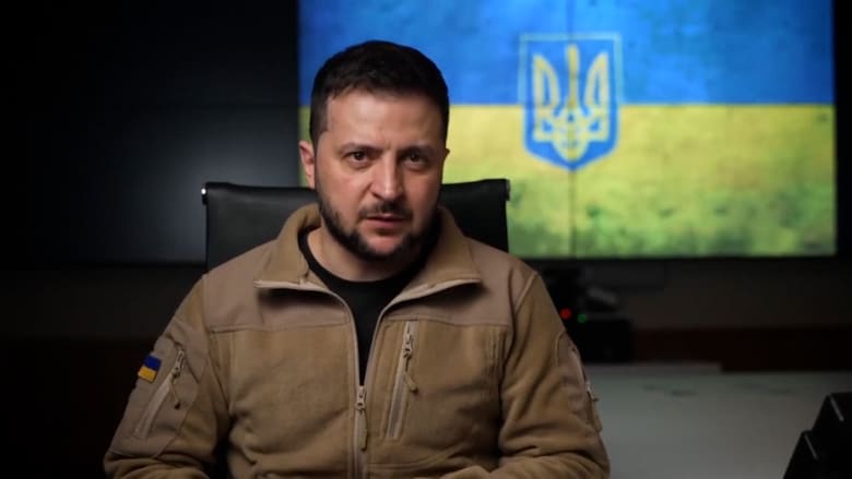 Zelenskyy on military aid, reports of Russia expanding military operation