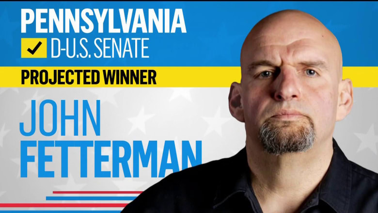 John Fetterman projected winner in Pennsylvania Democratic Senate primary