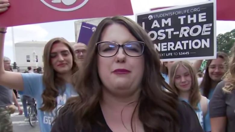 President of anti-abortion group Students for Life calls Roe v. Wade decision 'a historic moment'