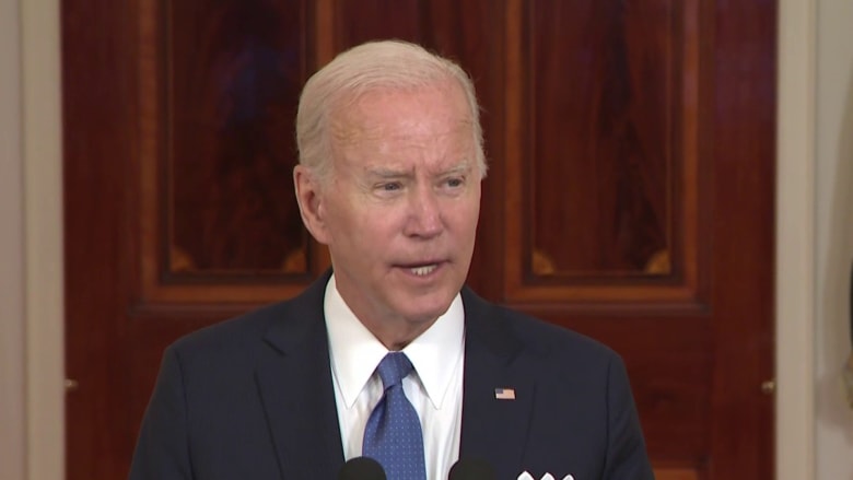 Biden: Supreme Court took away 'constitutional right' by overturning Roe v. Wade