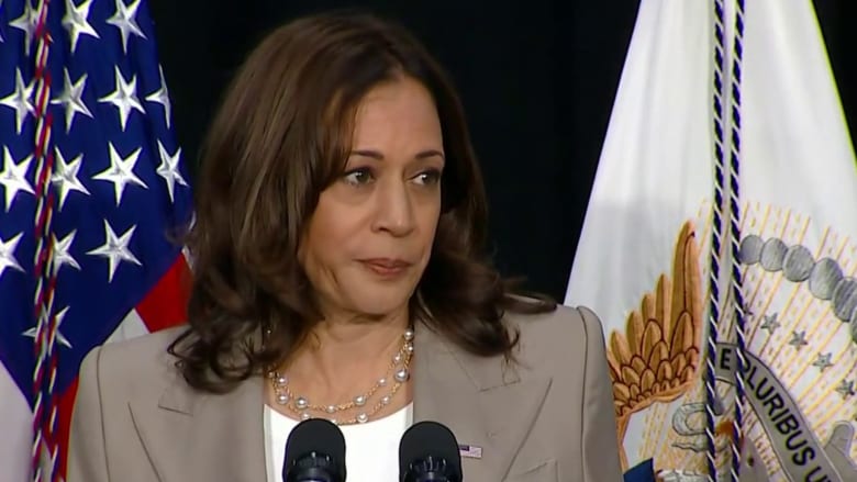 Harris: Supreme Court overturning Roe v. Wade is a 'health care crisis'