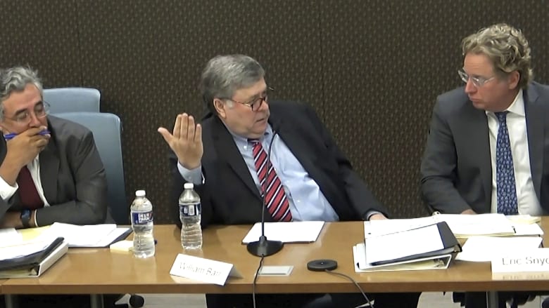 Barr calls Trump’s election fraud claims ‘bulls---’ in committee interview