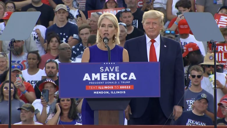 Rep. Mary Miller thanks Trump for ‘victory for white life’ in gaffe at rally