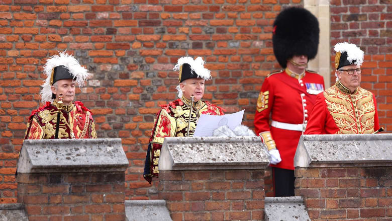King Charles publicly proclaimed monarch at St. James’s Palace