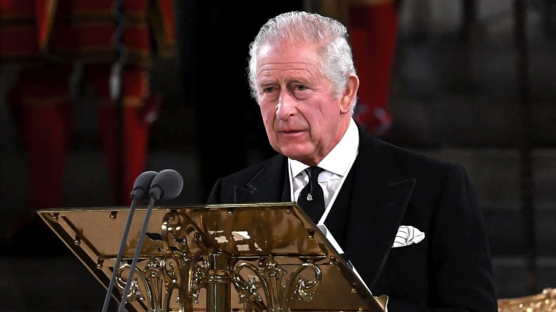 Charles III addresses Parliament for first time as king